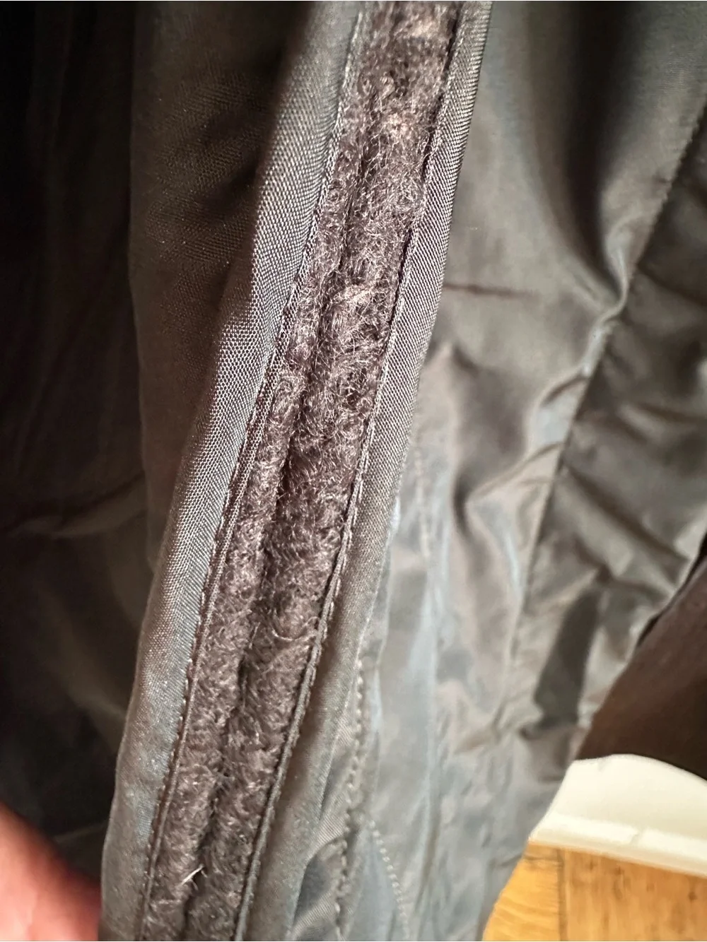 Cesare Fabbri Virgin Wool Coat Made in Italy Brown Moto Trench Style Medium